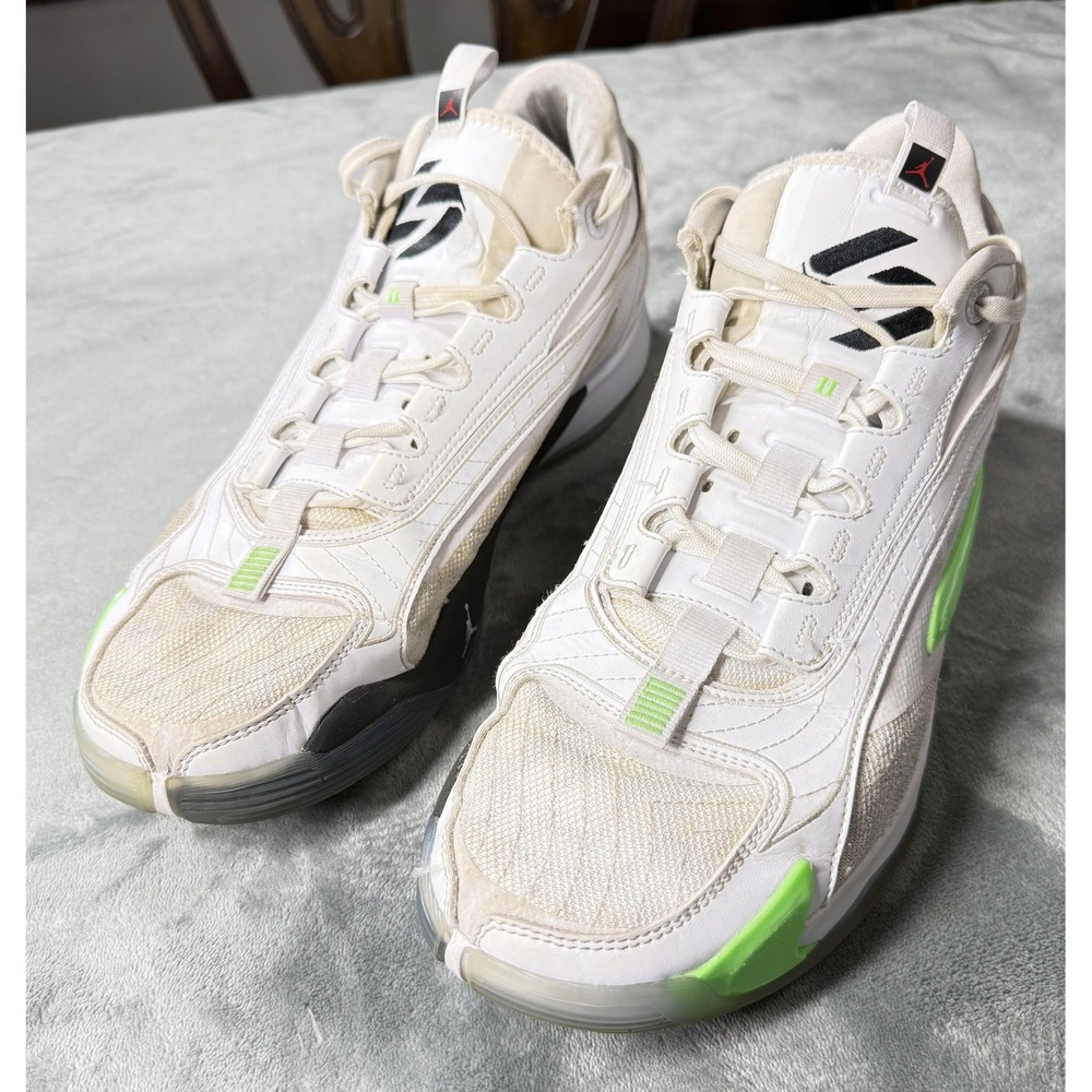 Nike Jordan Luka 2 Shoes Mens Size 14 White Green Basketball Sneakers DX8733-103